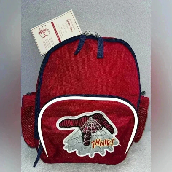 Pottery Barn Kids x Marvel Spider-Man MacKenzie Small backpack NEW WITH TAGS - Picture 6 of 12